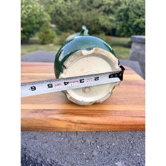 Vintage Josef Strnact Art Nouveau Majolica Vase With Grapes On Branches 11” Tall - Picture 10 of 12